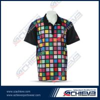 100% polyester heat sublimation t-shirt for men