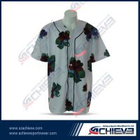 Customized full sublimation baseball jerseys