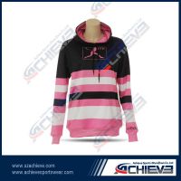 100% polyester fabric sublimation customize hoodies and pullover sweatshirt