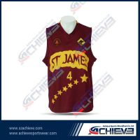 2014 China Manufacture Custom Made Sublimation Basketball Tops