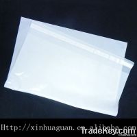 PE/PP clear plastic self-adhesive Bag/zipper lock bag