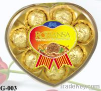 8 pcs Heart Shape Chocolate 100g