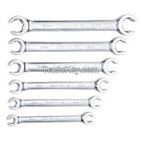 6pc double open wrench set