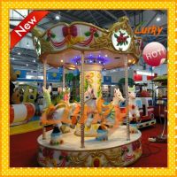 The hot selling of small amusement rides merry go round