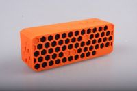 Cuboid rubber covering honeycomb colorful PORTABLE BLUETOOTH MINI SPEAKER
