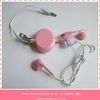 high quality earphone for iphone 5 with MIC&volume control in earphone (OEM manufactory)