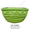Ceramic pots made in Vietnam, Indoor/ outdoor pots and planters/ ceramic products for garden decor, pottery pot (HG 13-1640/3)