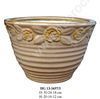 Ceramic pots and planter, Vietnam ceramic flower pots for garden decor, indoor/ outdoor pots (HG 13-1657/3)