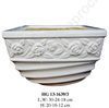 Vietnam ceramic pots for garden decor, New design of ceramic pots for garden decor (HG 13-1639/3)