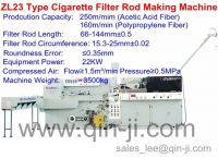 ZL23 Type cigarette filter rod making machine