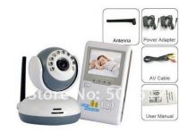High Quality 2.4G Wireless Digital Camera Voice Control 2.4" LCD Baby Monitor Night Version