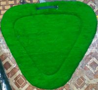 Genuine imported material bareback fur saddle pad Green 1 to 2 inch HD foam filling