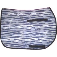 Genuine imported material dressage printed saddle pad for horse 