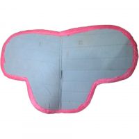 Genuine imported material jumping saddle pad for horse with Red fur padding