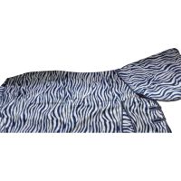 Turnout summer combo zebra printed horse rugs with rust proof fittings 