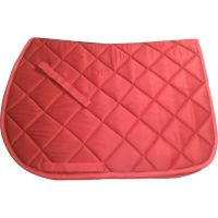 Genuine imported material dressage full orange saddle pad for horse 