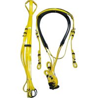 Genuine imported Yellow PVC horse racing bridle with rust proof steel fittings pink