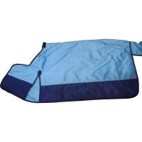 Genuine imported quality canvas Turnout horse rugs blue with rust proof fittings 