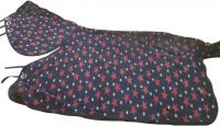 Genuine imported quality star printed fleece Turnout winter horse rugs with rust proof fittings 