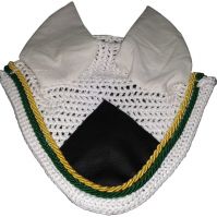 Genuine imported quality White Cotton horse fly veils 