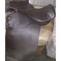 Genuine imported leather Close contact saddle Brown with rust proof fitting 