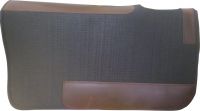 Genuine imported Felt saddle pad Black with 1 to 1.5 inch thick felt