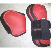 Genuine imported quality Horse tendon and fetlock boots Red