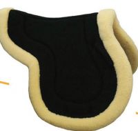 Genuine imported quality mink horse jumping Black saddle pad 