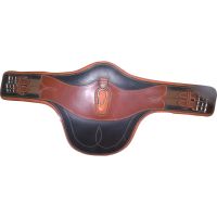 Genuine Imported Leather horse Belly Girth with rust proof steel fittings, 42 to 56 cm long