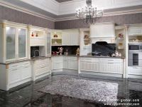 White Lacquer Kitchen Cabinet Made in China