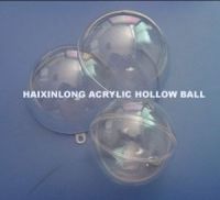 High transparent Acrylic hollow ball for displaying gifts