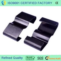 Small single galvanized contact parabolic leaf spring with plate material