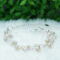 4 Line Freshwater Pearl Bracelet