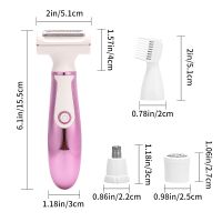 T20-4 In 1 Rechargeable Women's Trimmer, Shaver, Hair Clipper