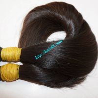 100% Remy HAIR BULK human hair extensions soft & smooth