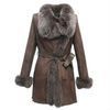 Genuine Leather and Fur Jacket