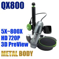 usb digital microscope camera 800X HD 720P 3D Preview Win8 & MAC OS