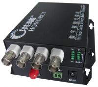 4-channel video+ 1-return data Video Optical Converter