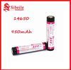 lithium ion battery 14650 950mAh rechargeable lithium battery 14650 sibeile