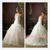 Wedding dresses2013 ball gown sweetheart sexy dresses lace up appliques beads