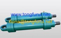 telescopic piston rod hydraulic cylinder