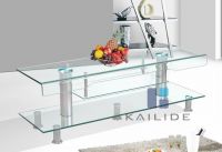 F-039 Clear TV Stand