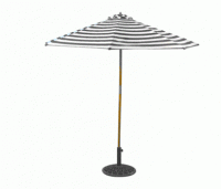 Straight umbrella single column steerable / non-steering