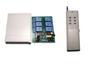 Short-circuit protection 6 channel digital wireless remote control switch DC9V/DC12V/DC24