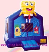 Hot Sale Giant Spongebob Inflatable Castle Bouncer and Slide Has Large Space for Bouncing and Slide
