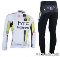 High Quality Pro Cycle Wear, Breathable Jersy, Padded Compressi Pants