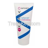 Sports relaxant gel for recovery muscles and joints after training
