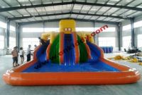 inflatable water slide