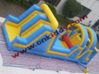 EN14960 inflatable obstacle for kids and adult