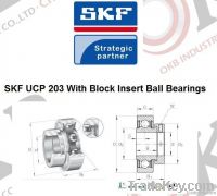 SKF UCP 203 With Block Insert Ball Bearings